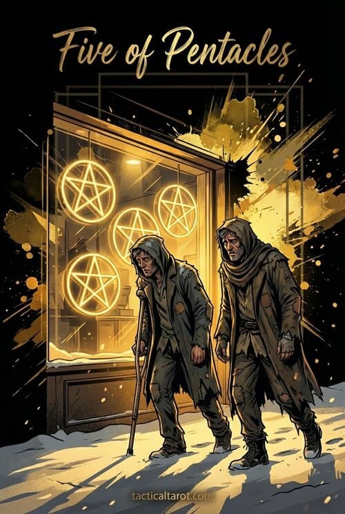 Five of Pentacles